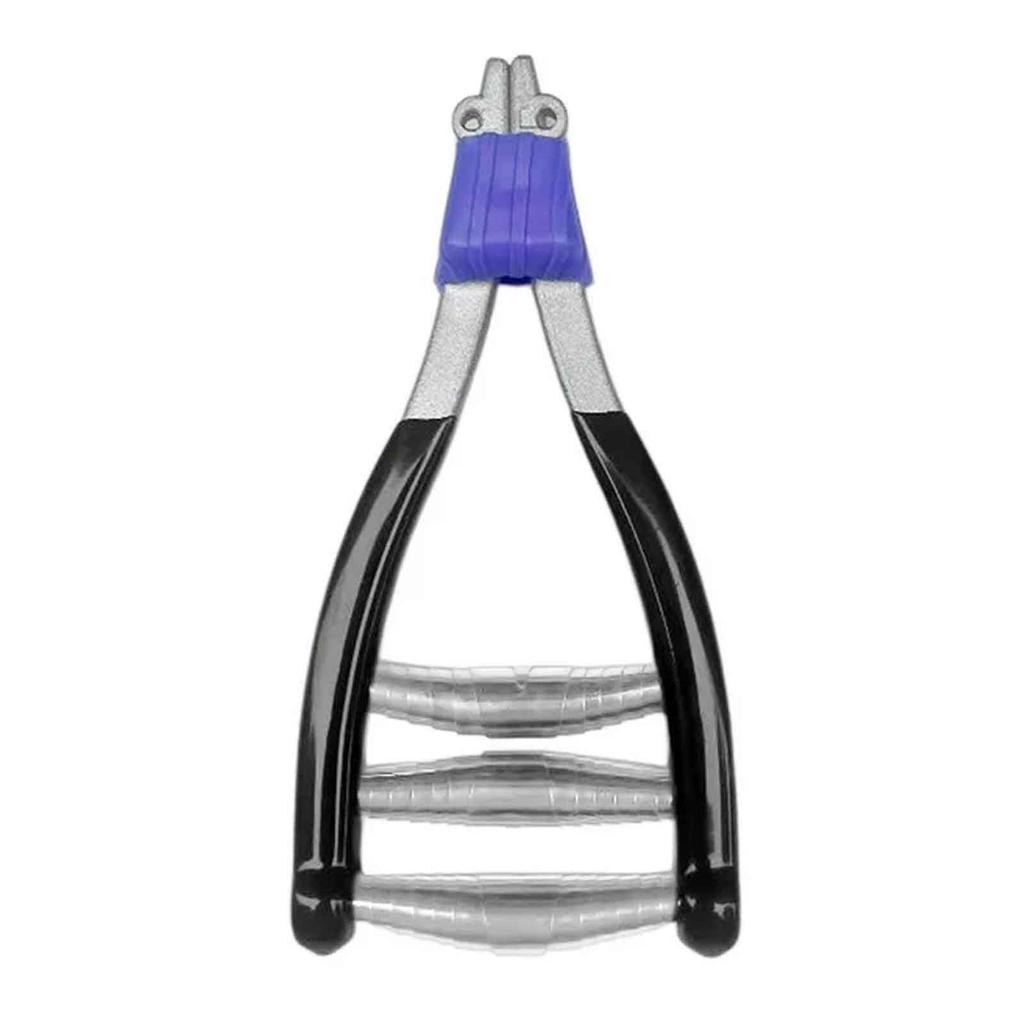 Badminton Racket Starting Stringing Clamp with Pad, 3 Spring Tennis Racket Blocking Decompression Pad Fixing Starter Clip