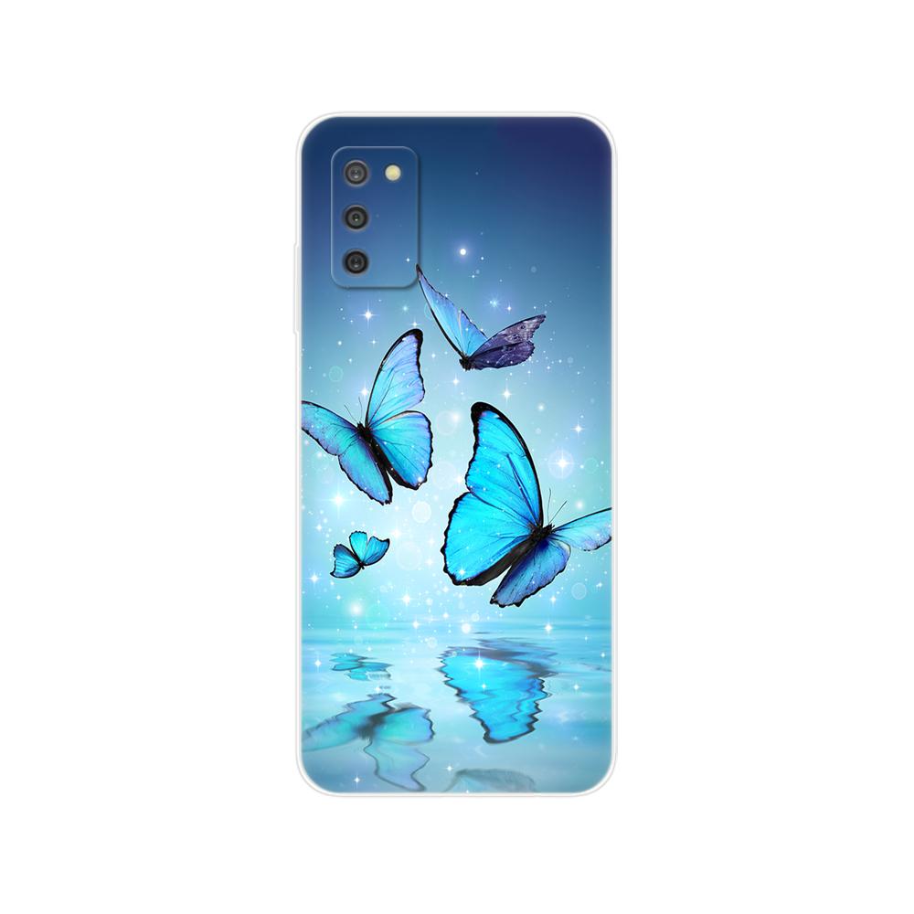 Per Samsung A03S Custodia 164,3 mm Copertura Posteriore del Telefono Su Samsung Galaxy A03s GalaxyA03s A 03s a037 Custodia Morbida Tpu Bumper in Silicone 6,5 pollici