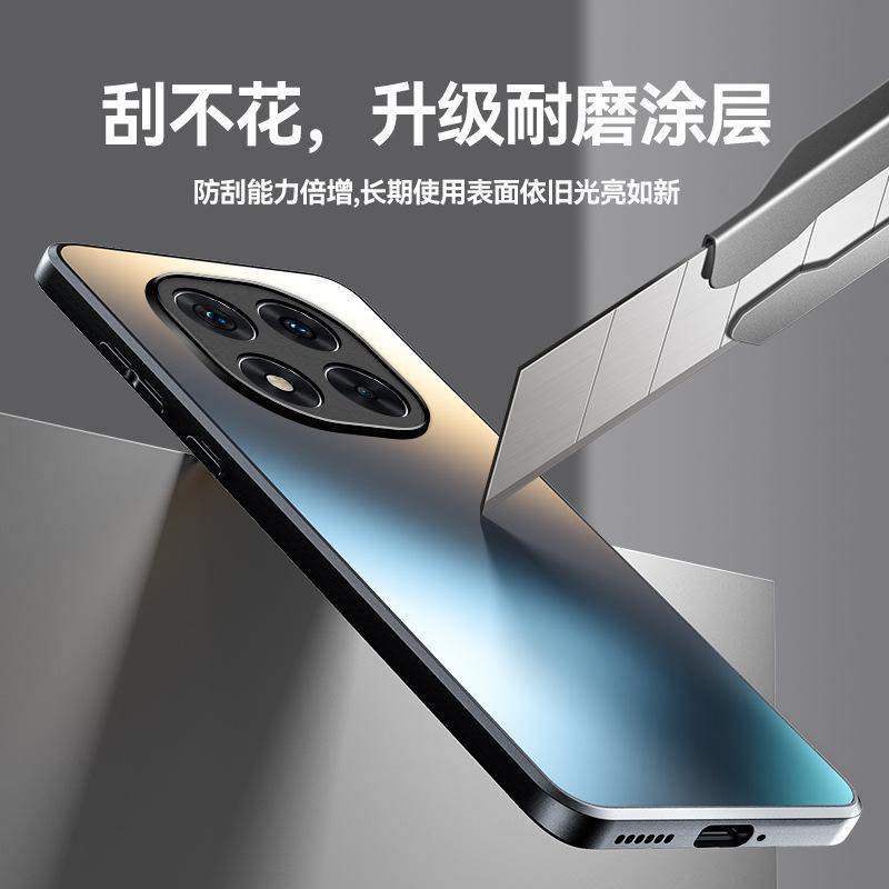Applicable To Xiaomi Redmi note14Pro Mobile Phone Case AG Matte note13Pro All-inclusive 12 Anti-fingerprint Protective Case