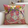 Paige Gemmel MonkeyS Cushion Cover Breathable and skinfriendly linen pillowcase square removable and washable cushion