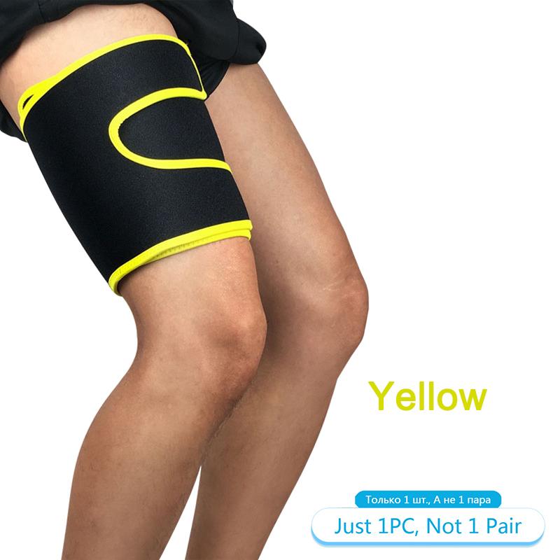 1 Pcs Adjustable Thigh Support Brace Compression Sleeve For Hamstring Groin Quad Pain Relief Women Men Sports
