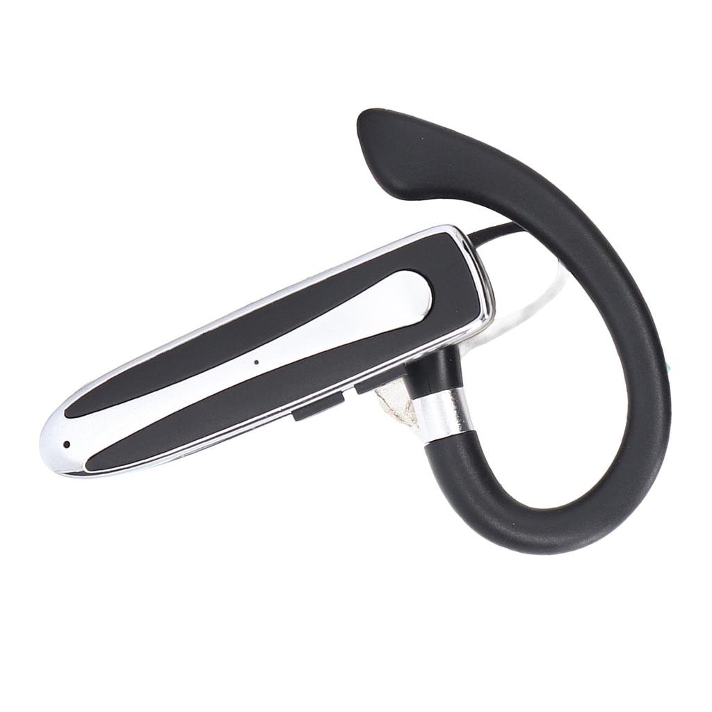 Bluetooth Earpiece Noise Cancelling Hands Free Rotatable Single Ear Wireless Headset with Charging C