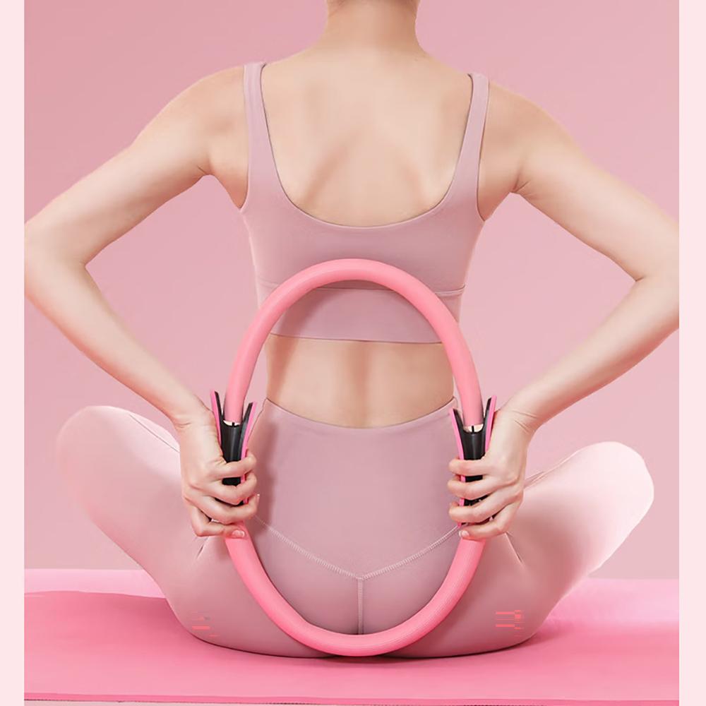 Yoga Pilates Ring Magic Circle Frauen Widerstand Heimtraining Rücken Dünne Beine Formung Postpartales Beckenbodenmuskeltraining