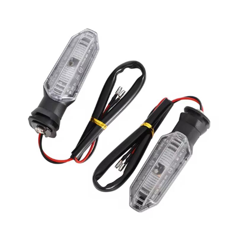 Motorcycle LED Turn Signal Light For HONDA CB500X CB500F CBR 600RR 650F CB650F CRF250L CRF300L NC 700 8MM Moto Indicator Lamp