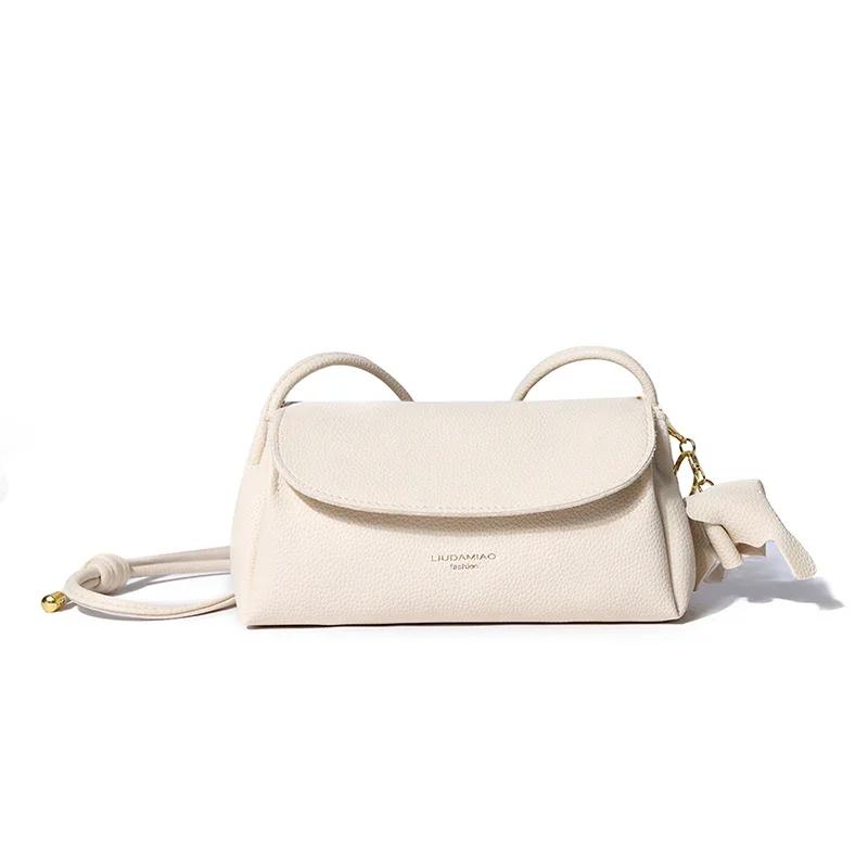 

Fashion Exquisite Shopping Bag PU leather Retro Casual Women Totes Shoulder Bag New Female Leather Solid Color Handbag for Women