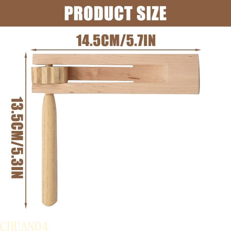 A1A2 Handheld Soundboards Rattle Noise Maker Wood Spinnings Rattle Ratchet Preschool Education Musical Instrument Toy