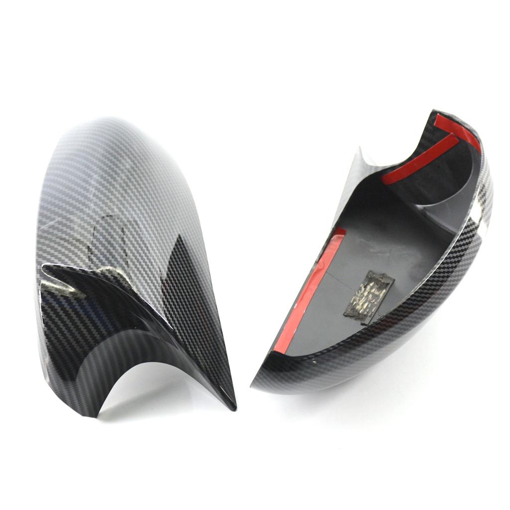 Carbon Fiber Side Mirror Cover Caps Replacement For BMW E90 E91 E92 E93 PRE LCI M3 Style