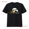 Vintage Men's T Shirt Phantom of the Opera Dated 1986 Size Small Black Washed Comfortable Stret