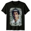 Narbengesicht (1983) Filmplakat Inspiriertes 100% Baumwoll-T-Shirt Herren-Tees Oberteil Retro 80er Jahre Tee Unisex Fans Geschenk