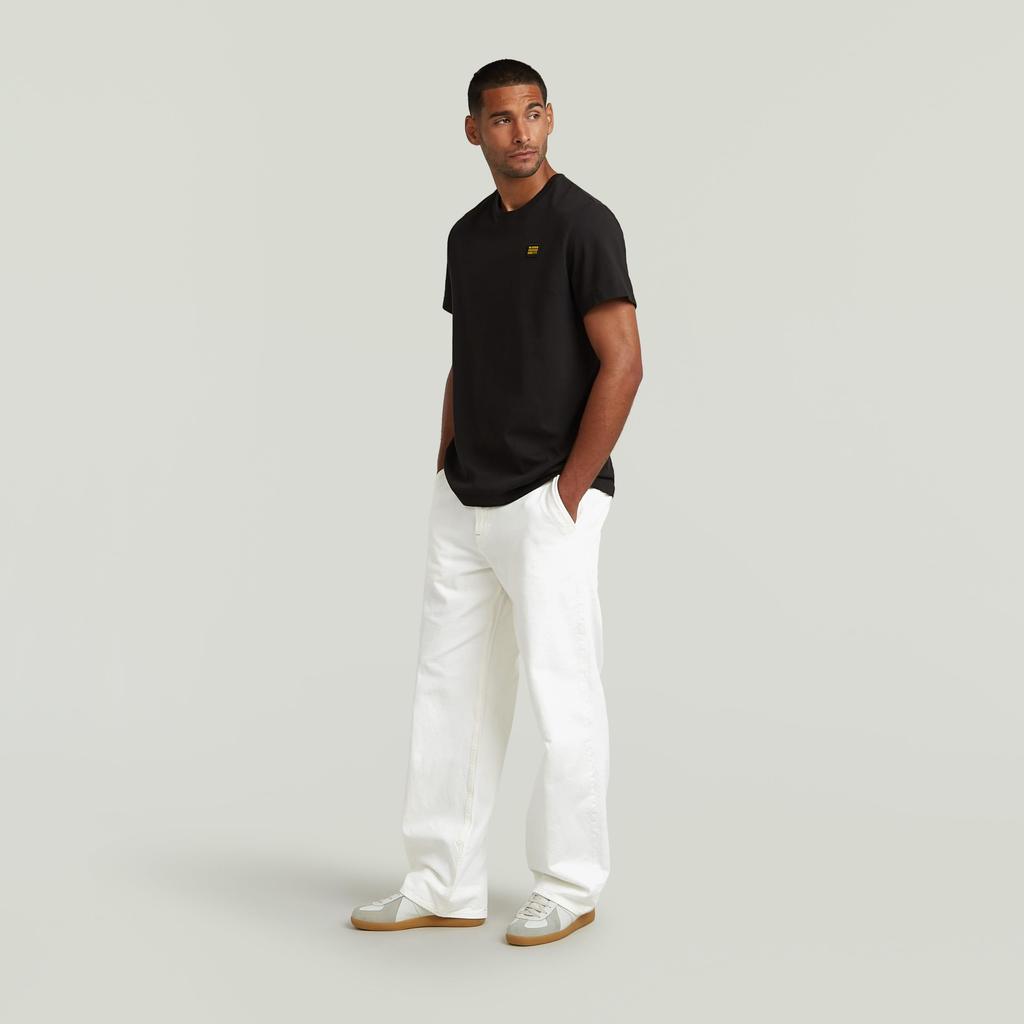 G-Star RAW Jeans Men Denim Pants Straight Fit white Modson Straight Chino D23064-D948-H161-W34/L32