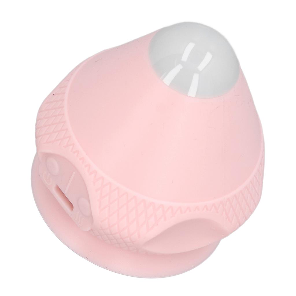 Suction Cup Massage Ball Silicone and PC Type C Rechargeable Automatic Shutdown Mountable Massage Ball for Shoulder Relaxation
