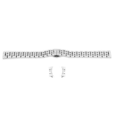 14mm Watch Band Stainless Steel Watch Strap Replacement Watch Band Strap AccessorySilver