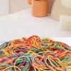 400 Multi Color Elastic Rubber Bands Mixed Sizes Practical Natural Latex Stretchable for Crafting Office and Kitchen Use