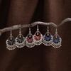 Ethnic Style Earrings Retro Literary And Dignified Ear Hooks Versatile Bohemian Fringed Pendant Earrings Vacation Style
