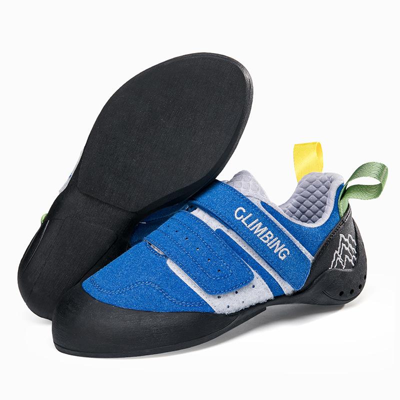 Climbing Shoes Indoor Training Shoes Bouldering Buckle Professional Male and Female Teenagers Beginner Competitive Climbing Shoes Customization