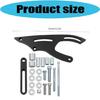 Corrosion Resistant Steering Bracket Kit Adjustable Steering Holder for Car Block 289 302 351W Saginaw Pump Driver Side Mount