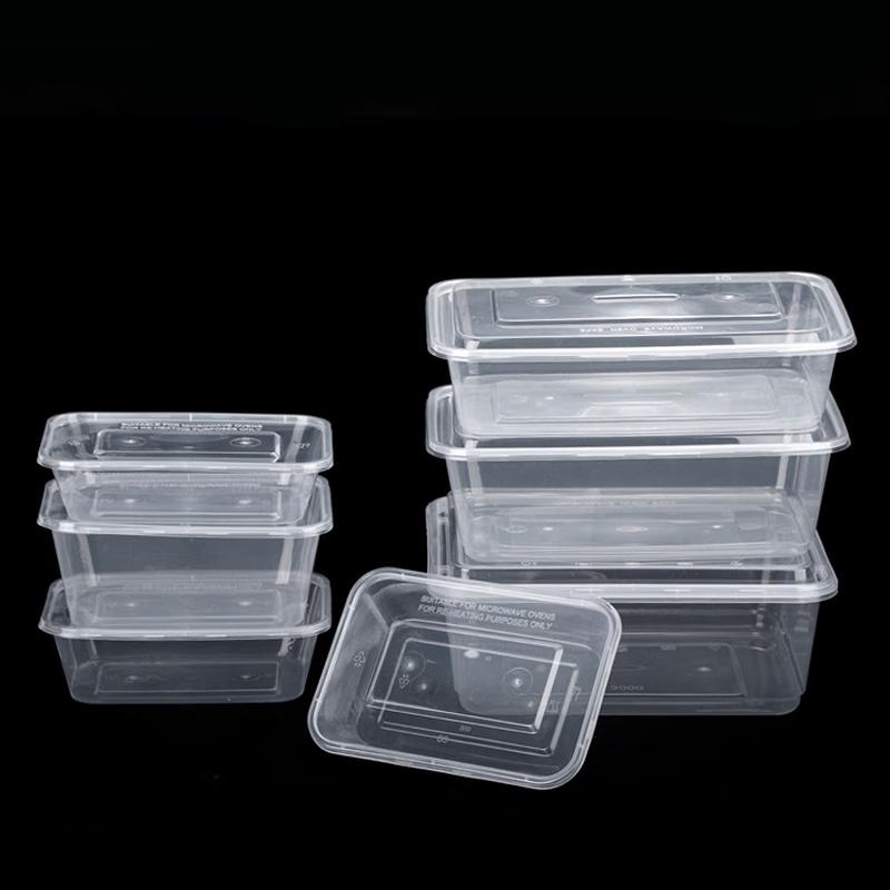 Deshangyuan Rectangular Disposable Food Containers with Lids