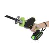 88V Cordless Reciprocating Saw +4 Saw Blades Metal Cutting Wood Tool Portable Metal Woodworking Cutters W/2 Battery