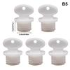 5/1Pcs  Water Bag Stopper Multi Sizes Plastic Water Plug  Water Bottle Replacement Seal Stoppers Leakproof Durable