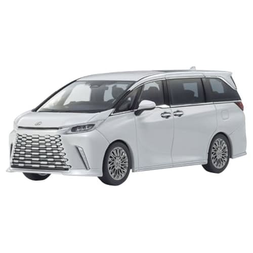 Kyosho Original 1/43 Scale LEXUS LM 500h (Sonic Quartz, 6-Seater, Black) Finished Product KS03924Q