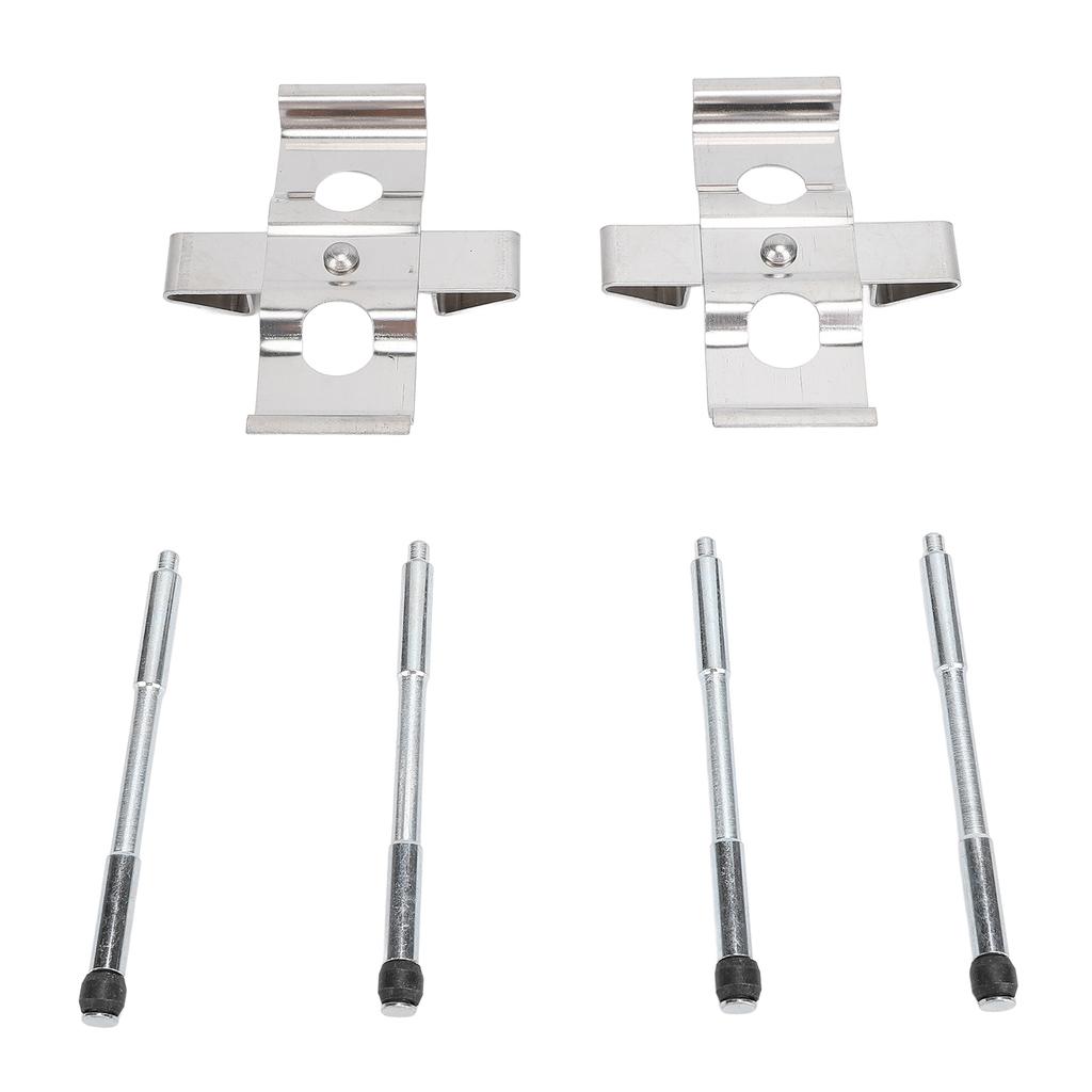 Disc Brake Caliper Hardware Kit MBA1296 Stainless Steel Front Brake Pads Fitting Kit with Pins Clips for 406 Coupe