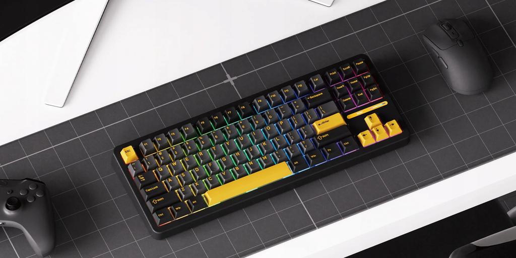 Akko TAC87 TKL HotSwap RGB Wireless 2.4Ghz Black Fast Mechanical Keyboard