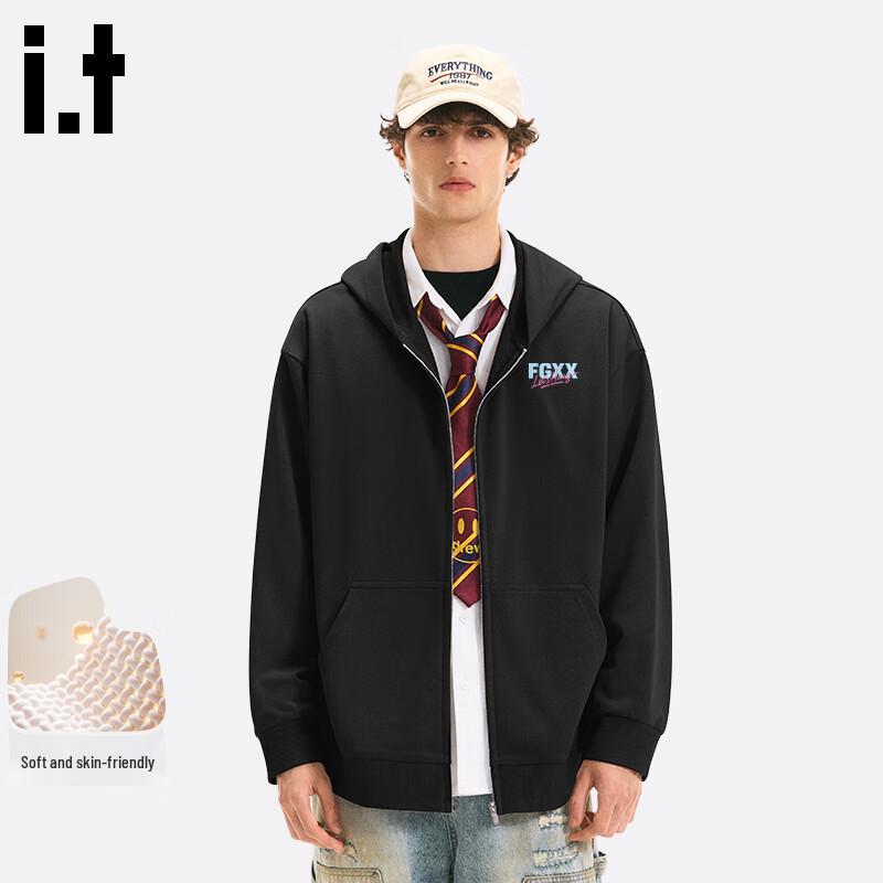 Fingercroxx IT Men's Loose Fit Cardigan Hoodie