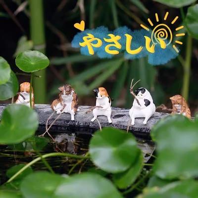 Fishing Ornament Fish Tank Scenery Fishing Weather Leisure Fishing Hanging Decorations