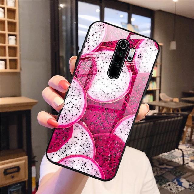 Protective Case For Xiaomi Redmi Note 8 Pro Case Tempered Glass Hard Funda For Xiaomi Redmi Note8 Pro Phone Cover Note 8pro Capa