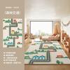 Decoración de Dormitorio Estilo Dibujos Animados Alfombra Grande Alfombras con Estampado de Animales para Sala de Estar Suave y Mullida Alfombrilla de Piso Infantil Alfombra de Felpa Espesa