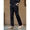 Foreign Trade Surplus Pure Cotton Straight-Leg Business Casual Pants for Men, New Spring and Autumn Style, Loose Fit, Stretchy Workwear Long Pants