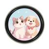 Digital Badge 1.7inch HD Pixel Screen Cute Name Tag 600mAh Electronic Anime Pins 18H Battery for Fans Photo Video Service