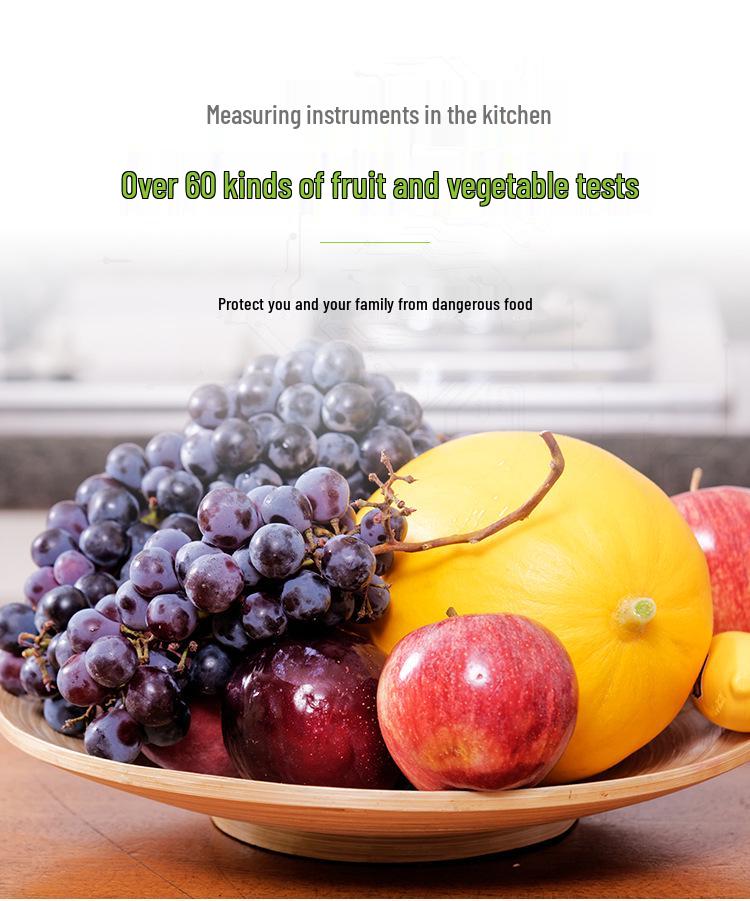 GreenTest 1 Portable Nitrate Tester for Fruits and Vegetables with Capacitive Screen