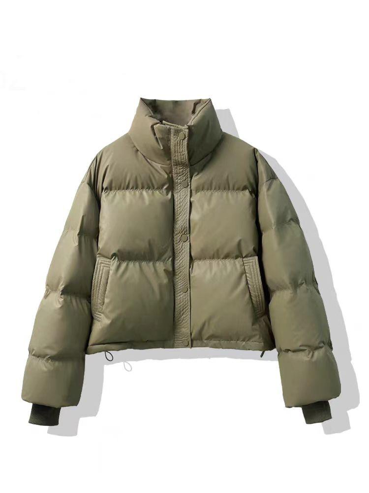 Leave-in new down cotton-padded clothing women's short clothing new loose thickened bread clothing small cotton-padded jacket trendy