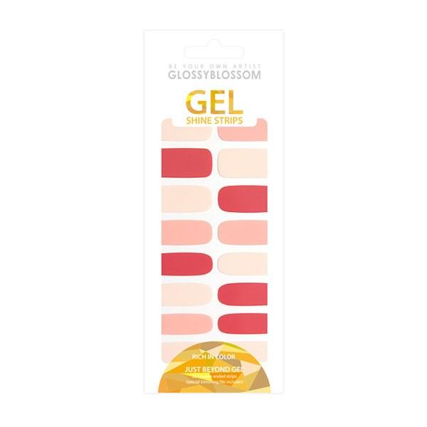 

Glossy Blossom Gel Shine Strip Rich in Color Nail Sticker, Rosy Rose, 1 piece