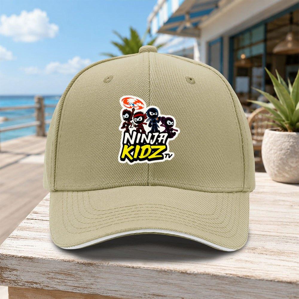 Unisex Ninja Kidz TV Sandwich Baseball Cap  Street Fashion Casual Sports Dad Hat for Kids  Adults