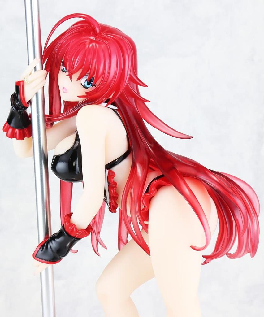 Kaitendo High School DxD Rias Gremory Pole Dance stupnice PVC lakovaná hotová figurka ver. ~Černá barva~ 1/7