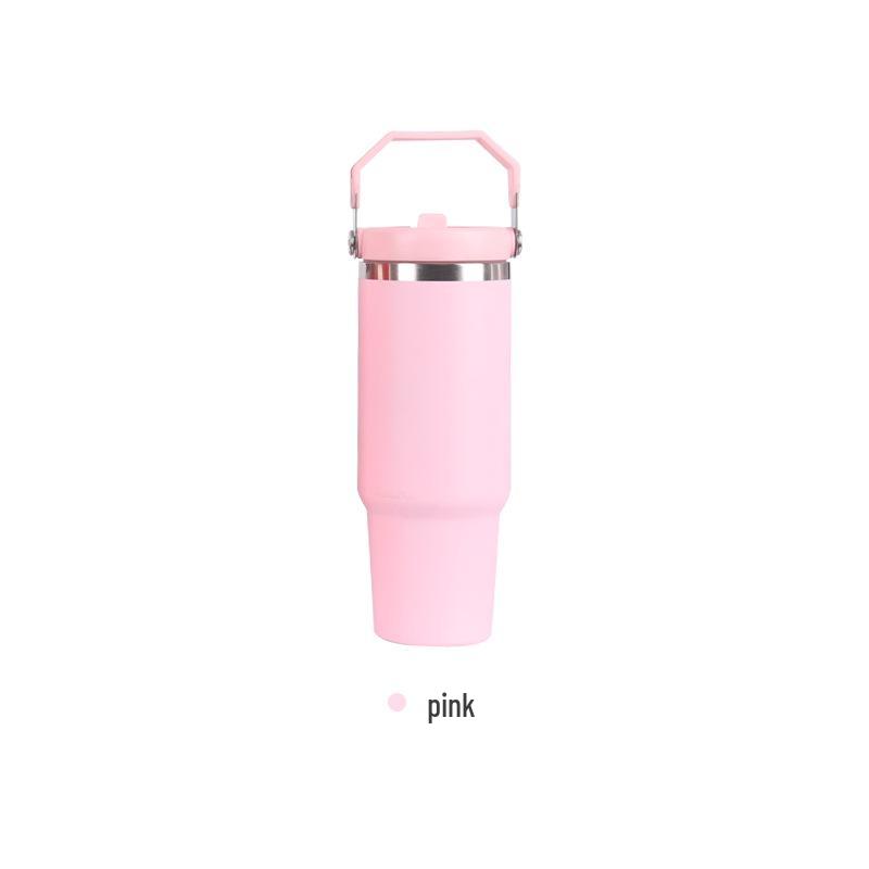 30oz 304 Stainless Steel Ice Buster Cup - Portable Double-Layer Vacuum Insulated Outdoor Tumbler with Handle