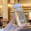 Gifts 300ml Summer Pocket Water Cap Transparent with Measuring Plastic Water Bottle with Tea Strainer Student Tea Cup