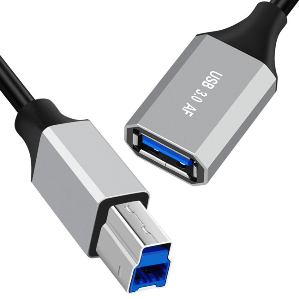 

0.5m Type-C 3.1 to USB 3.0 Male Square Port Data Transmission Extension Cable for Printer As Shown A