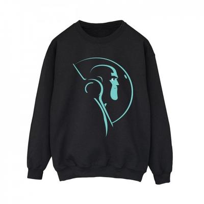 Womens/Ladies Lightyear Space Helmet Stare Sweatshirt