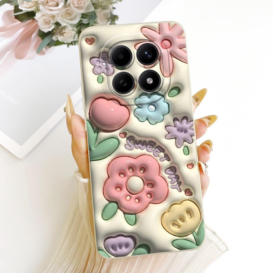 Blumen Gänseblümchen Sonnenblumen Hüllen Für Xiaomi Redmi Note 15 15Pro 15 Pro+ Handyhülle Poco M8 Pro Abdeckung Silikon Weich Stoßfest Hülle