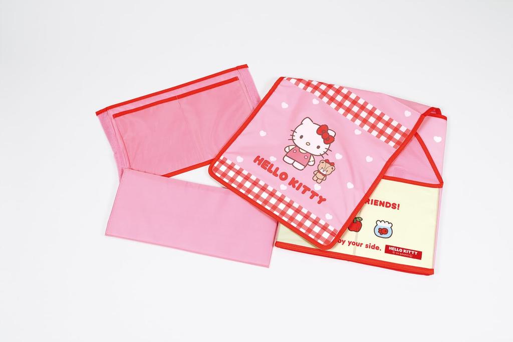 Skater School Backpack Storage Case with Dividers and Lid Cover for Organization and Sanrio Hello Kitty and Friends (SRBX1)