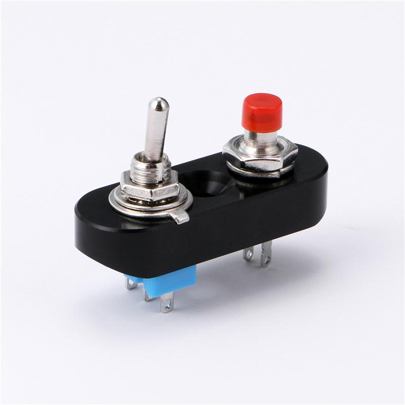 1pc Universal Motorcycle Handlebar Switch for Spotlight Headlight Horn ON/OFF Button Toggle Grip Switch Motorcycle Accessories