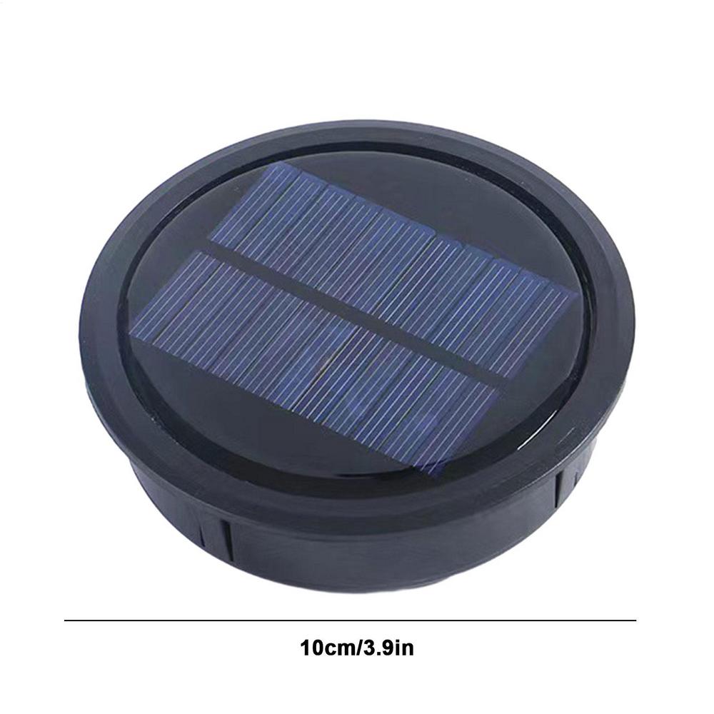 10CM/7CM Solar Light Replacement Top Waterproof LED Solar Panel Lantern Lid Light Easy To Use Top LED Solar Light Accessories
