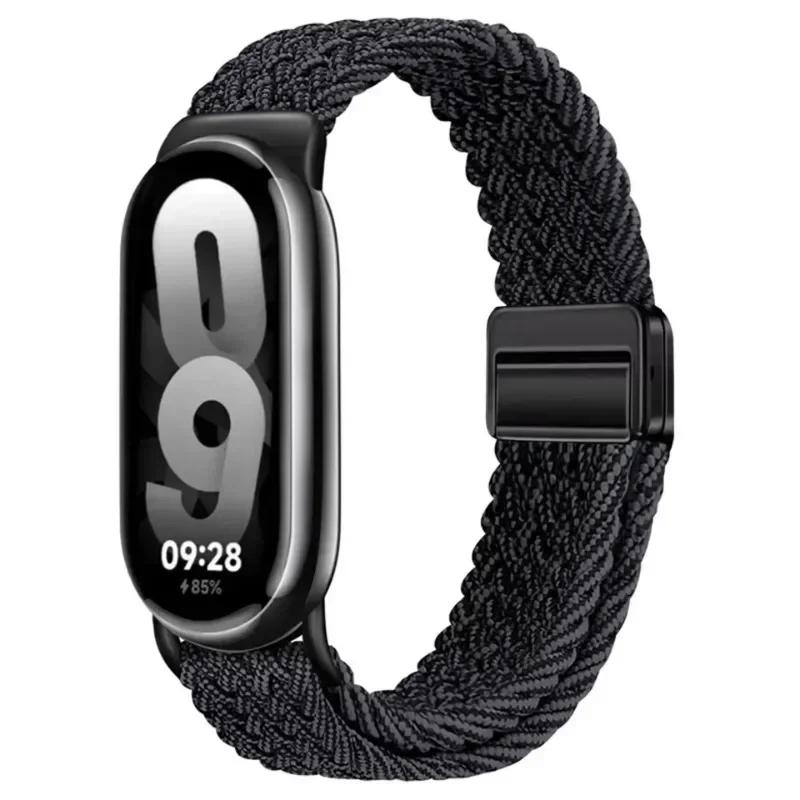 Braided Nylon Strap for Xiaomi Mi Band 10/9/8 Smart Watch Replaceable Wristband Correa for Xiaomi Mi Band 9/Mi Band 10 Bracelet