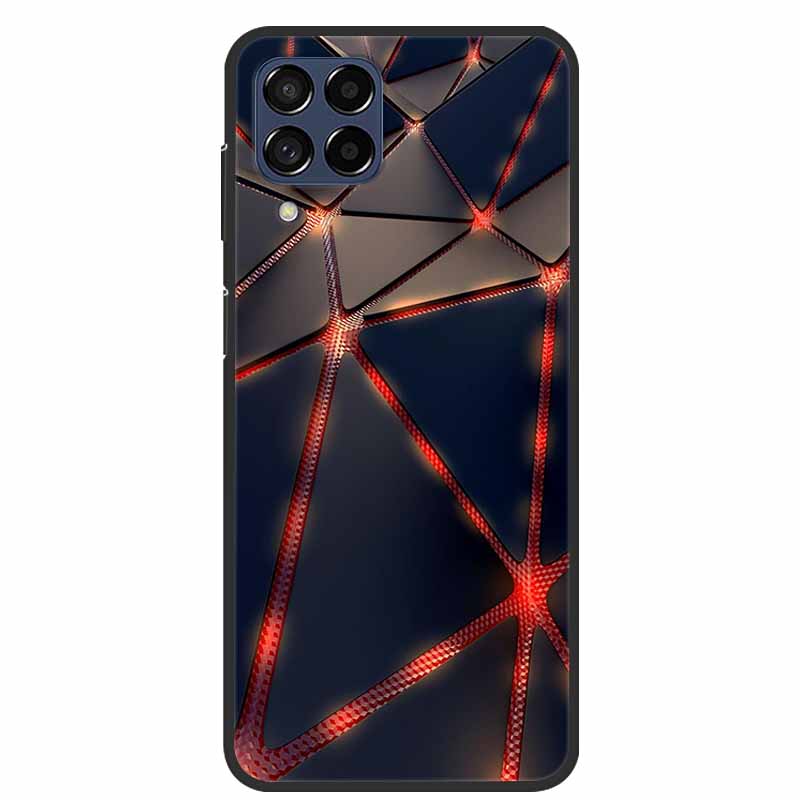 Für Samsung Quantum3 Hülle Blumen TPU Weiches Silikon Rückabdeckung Handyhülle Für Samsung Galaxy Quantum 3 5G Hülle SM-M536S Funda