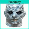 Atemberaubende Game of Thrones Weiße-Wanderer-Latexmaske für Kostümpartys des Nachtkönigs
