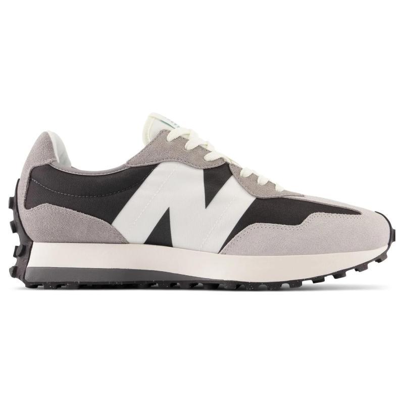 New Balance 327 Black White Light Grey Sneakers MS327OD