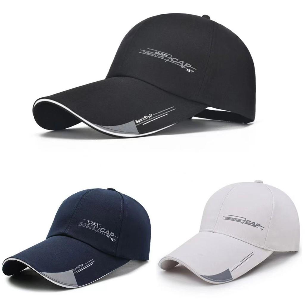 Printing Baseball Sports Cap Long Brim Hats Peaked Cap Outdoor Breathable Gift